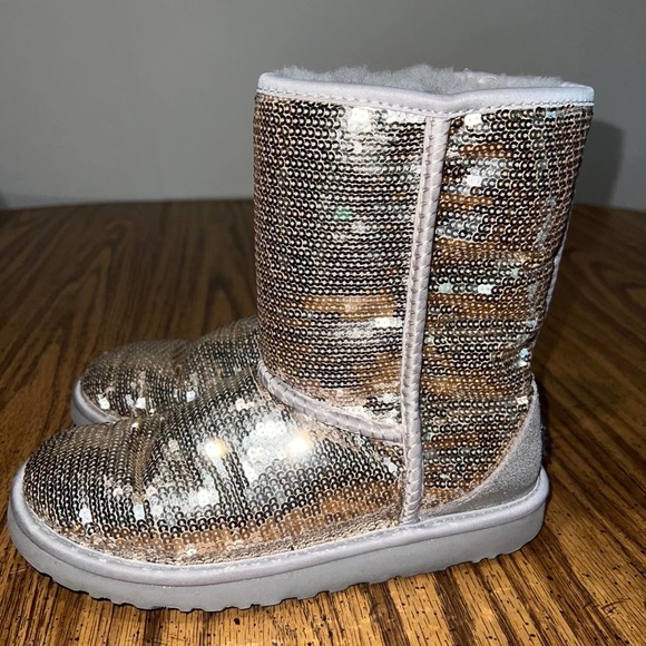 UGG Sparkly Sequin Boots - Picture 5 of 8
